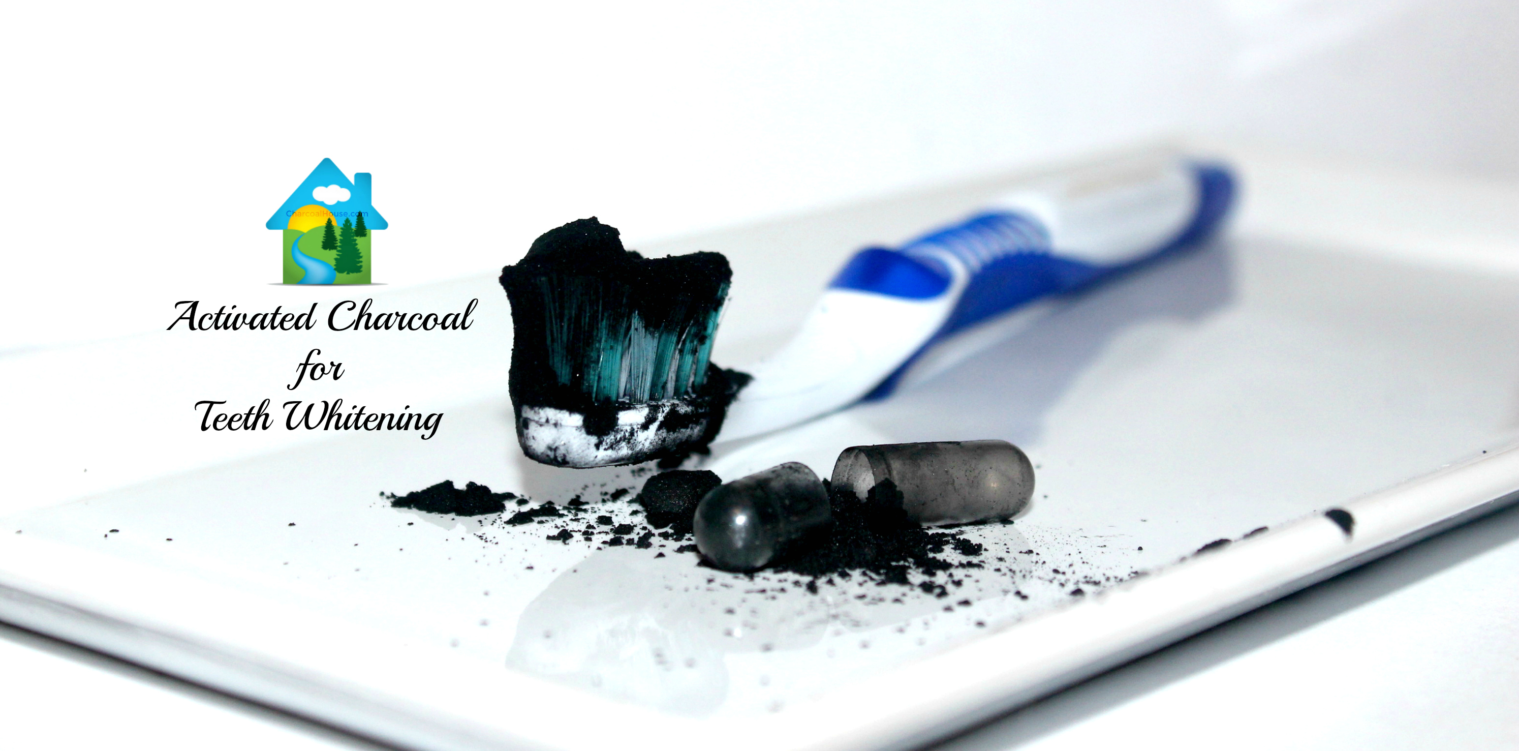 Activated Charcoal for Teeth Whitening header - Teeth Whitening: Brushing with Activated Charcoal