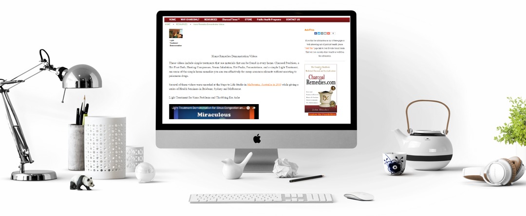 Home Remedies Demonstration Videos - Home Remedies Demonstration Videos on CharcoalRemedies