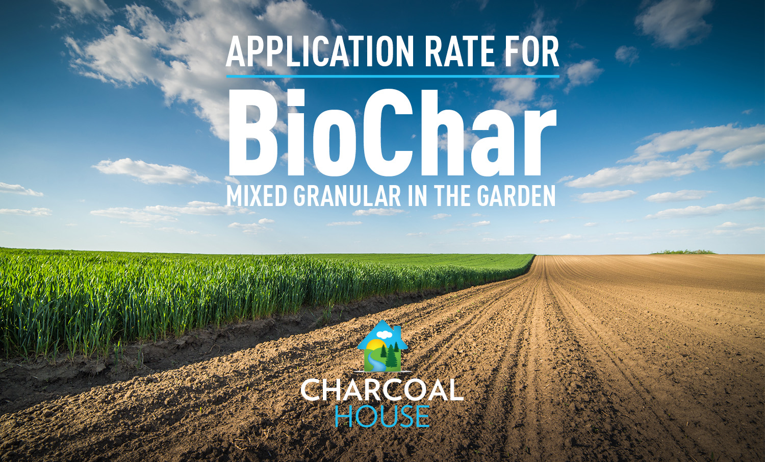 BioChar - Application rate for Biochar Mixed Granular in the Garden