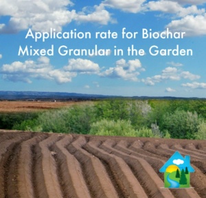 2 Application rate for Biochar Mixed Granular in the Garden 300x289 - Application rate for Biochar Mixed Granular in the Garden
