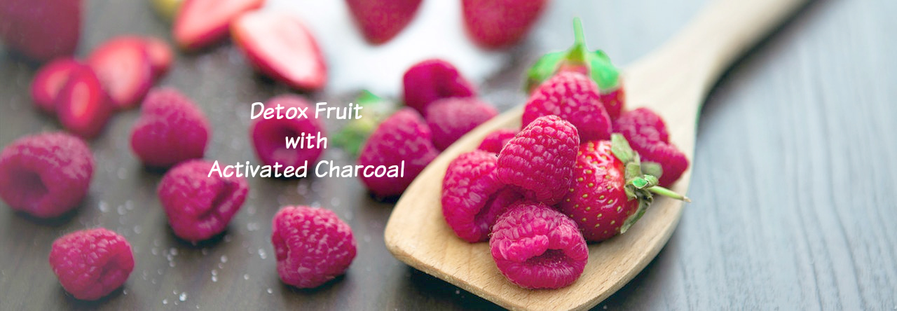 blog Detox Fruit with Activated Charcoal - Did a truck run over my charcoal pail?