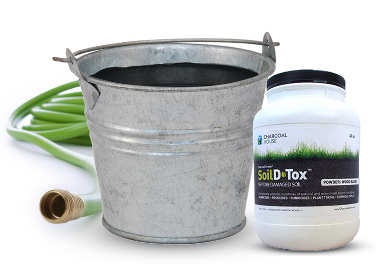 SoilDtox Bucket Hose 2 - Q&A and Tips to Spread Soil D•Tox™ without the Mess